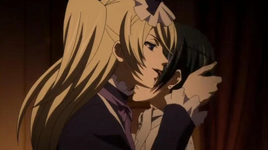 205 Alois licks Ciel