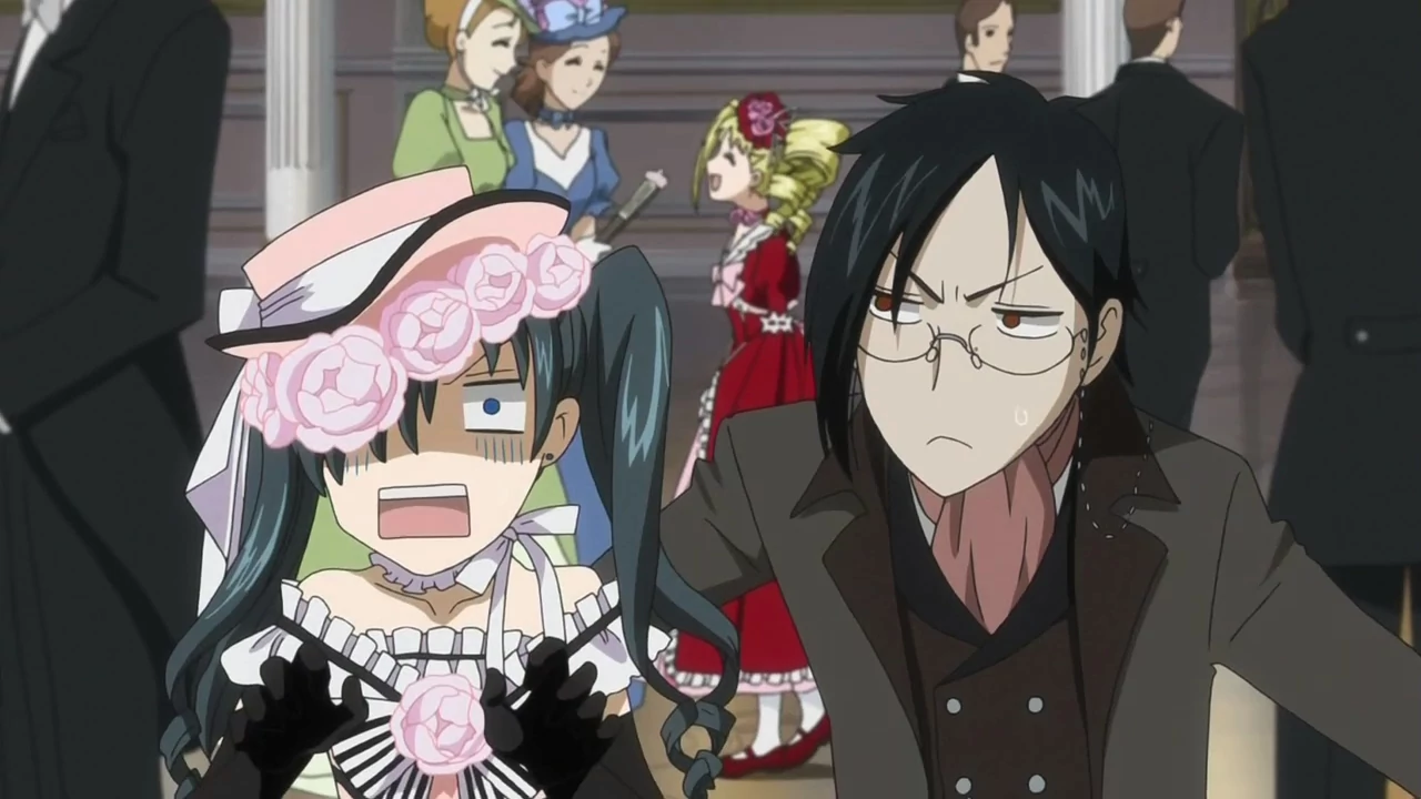 Black Butler- Black Butler: Season 1 Episode 4 Sebastian Michealis as A  Tutor