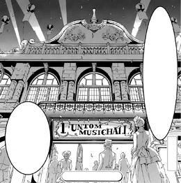 Funtom Music Hall, front view.