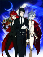 Pluto, Sebastian, and Grelle Sutcliff, first appeared in Newtype Romance winter issue 2008