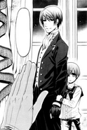 Baron Kelvin meets Vincent Phantomhive and Ciel, in the past.