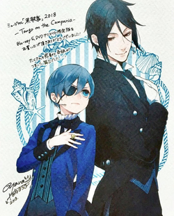 黒執事ミュージカル Tango on the Campania 描き下ろしカード Amazon.co.jp: 黒執事ミュージカル Tango on the Campania 描き