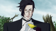 210 Claude pets the bird