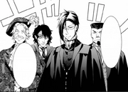 The housemasters for each house.