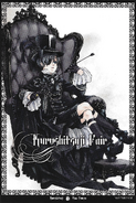 Bonus postcard promoting Kuroshitsuji: Phantom & Ghost