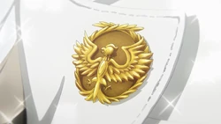 Aurora Society's phoenix symbol.