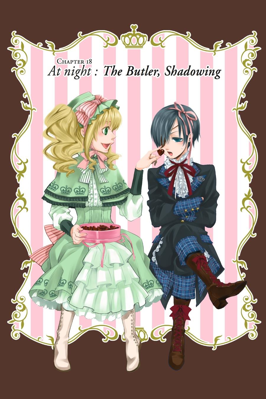 Black Butler Manga 18  Black butler manga, Black butler, Black butler anime