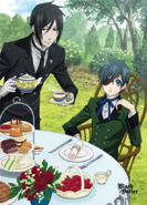 Ciel and Sebastian, first appeared in PASH! magazine, Sept. 2008