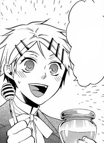 personagens parecidos dos animes on X: Finnian (Kuroshitsuji