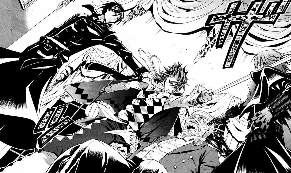 Manga-Mafia.de - Black Butler Kuroshitsuji Sebastian vs Ash