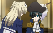 205 Alois insists to clean up Ciel's costume