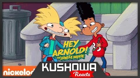 Kushowa Reacts to 'Hey Arnold!: The Jungle Movie' EXCLUSIVE Super Trailer