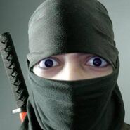 Kushowa as Ninja and his Twitter Profile Picture