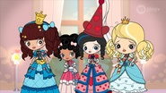 The girls are worried Music’s going to make a very bad first impression on the Enchantlandia Royal Family.