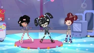 Music watching Baby and Say-Wah dance.