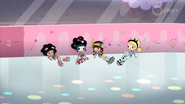 The girls thought they were going ice skating, not being used as tackle dummies by Teen Genie.