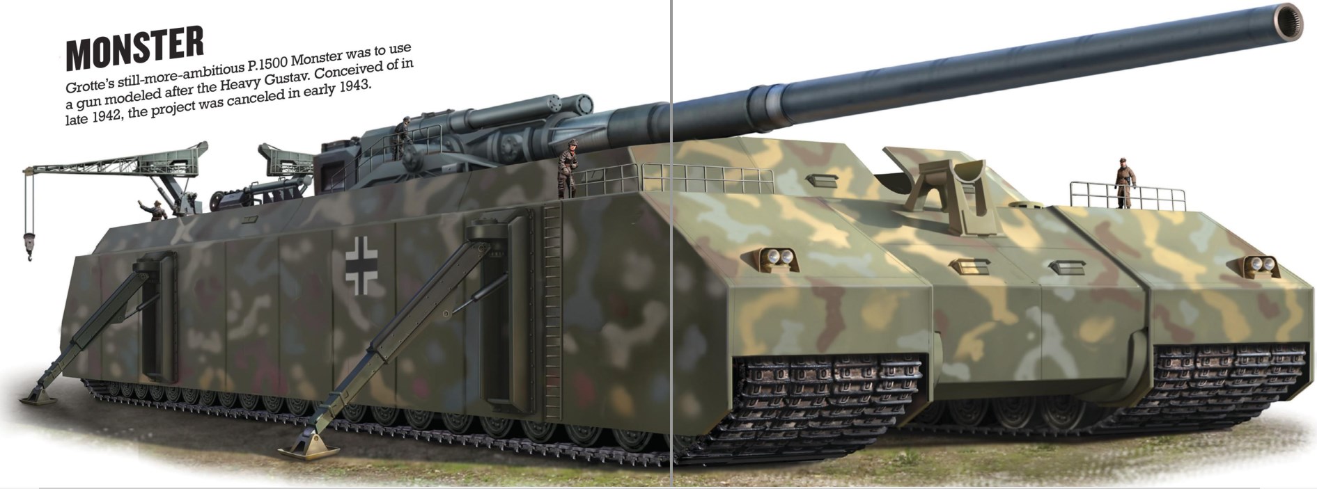 Landkreuzer P. 1500 Monster, Military Wiki