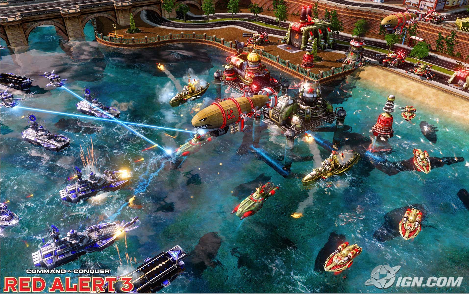 command and conquer red alert 3 uprising features