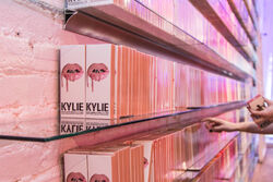 Kylie Jenner's Pop-Up Cosmetics Store in Topanga Westfield Mall