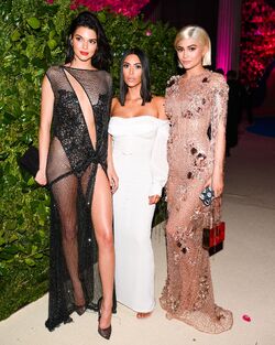 Versace - Creative Director Donatella Versace and Kylie Jenner attending  the 2017 Met Gala.