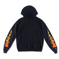 Flame Hoodie - Navy ($70)