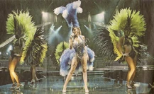 The shoes for the show were from Malono Blahnik