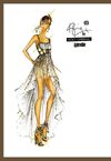 Dolce & Gabbana Costume Sketch