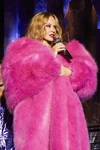 Pink overcoat