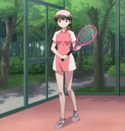 Sakura at the Tennis Club