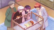 Baby Rinne and his entire family