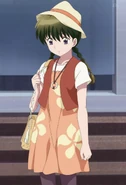 Sakura at the amusement park
