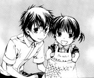 Young Shouri & Yuuri in the manga.