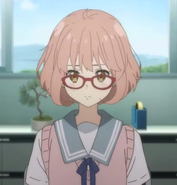 Illustrations from Kyoukai no Kanata Light novel Chapter 3 :  r/KyoukainoKanata