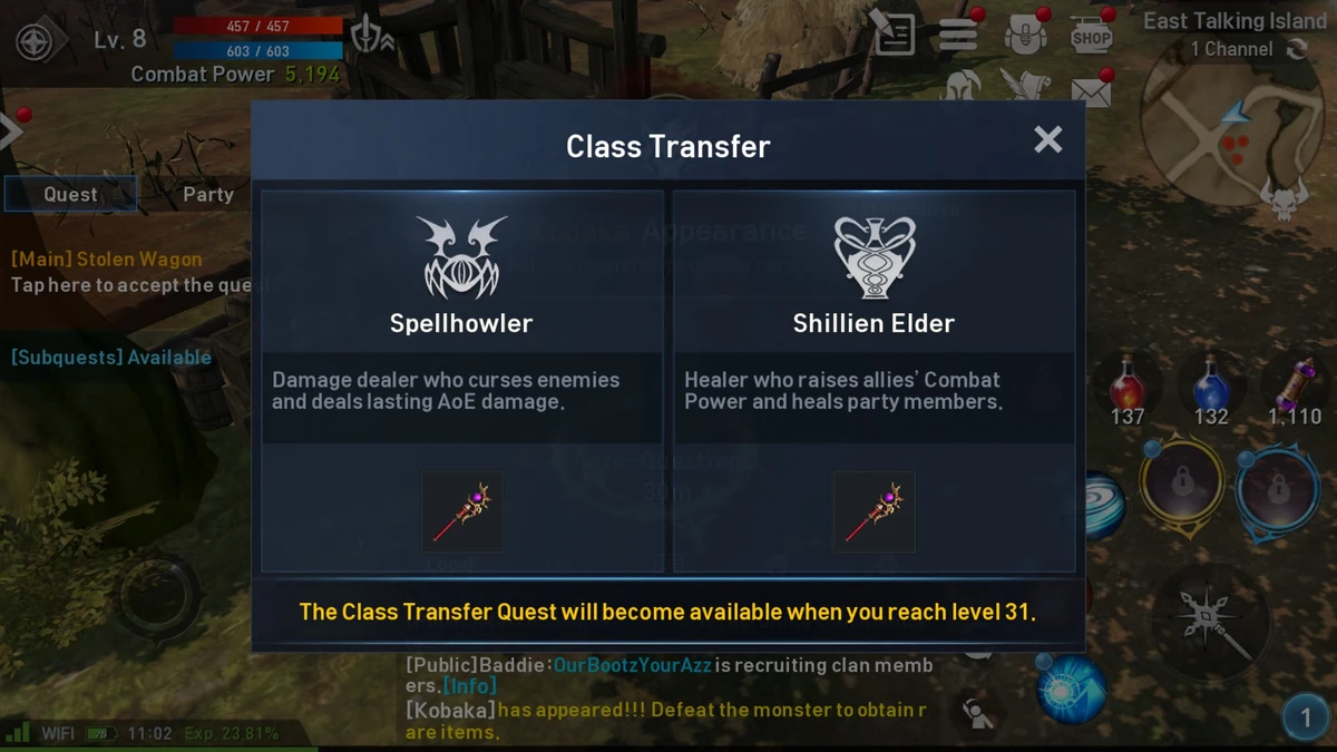 Class Guide - Lineage 2 Revolution Wiki