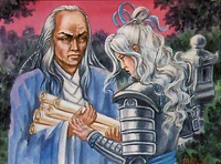 Toshimoko gives the Tao to Rekai