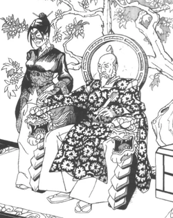 Hantei XXXVIII and Bayushi Kachiko