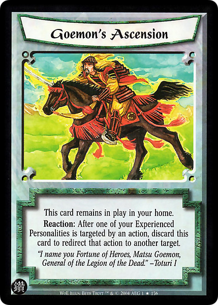 Goemon S Ascension Card L5r Legend Of The Five Rings Wiki Fandom Goemon S Ascension Card L5r Legend Of The Five Rings Wiki Fandom