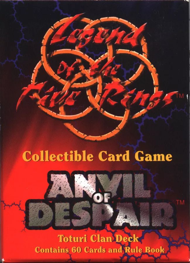 Anvil of Despair CCG set | L5r: Legend of the Five Rings