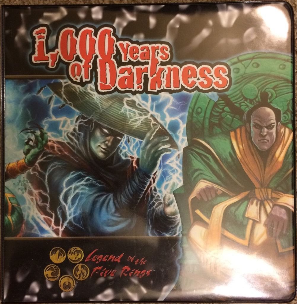 Thousand Years of Darkness CCG set | L5r: Legend of the Five Thousand Years of Darkness CCG set | L5r: Legend of the Five