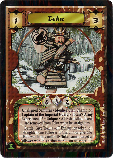 Toku Exp2/card | L5r: Legend of the Five Rings Wiki | Fandom