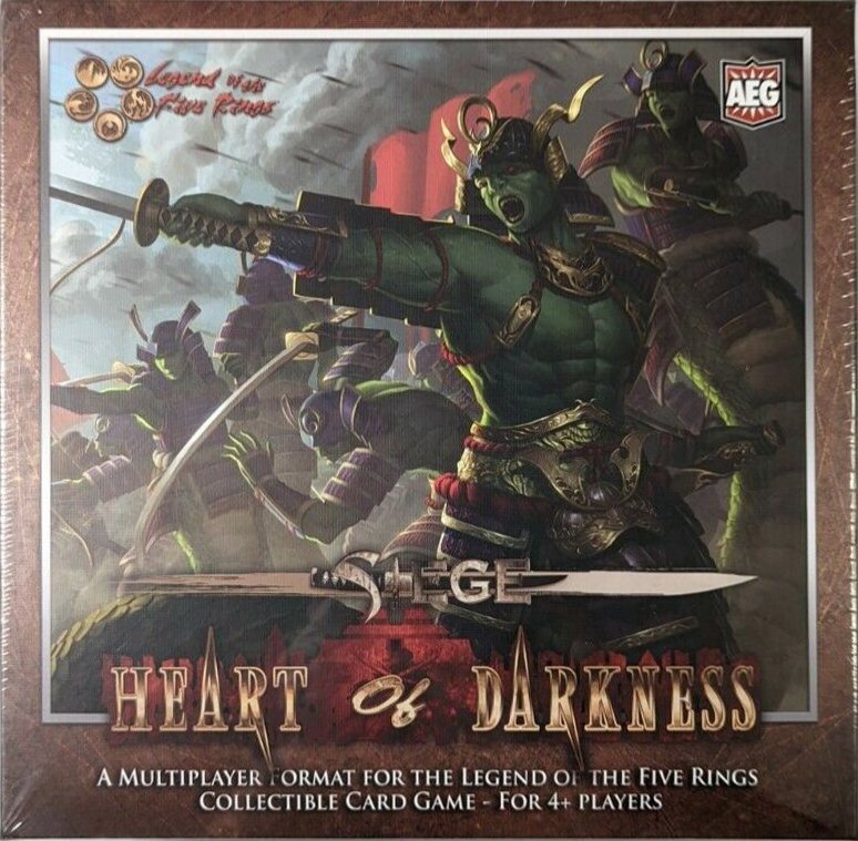 Siege-Heart of Darkness CCG set | L5r: Legend of the Five Siege-Heart of Darkness CCG set | L5r: Legend of the Five
