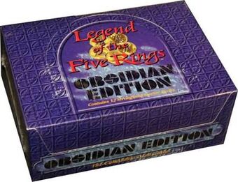 ■Legend of the Five Rings （L5R）CCG セット Obsidian Edition CCG set | L5r: Legend of the Five Rings