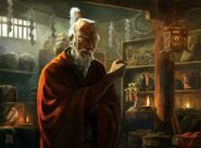 The Mystical Merchant by Sergio Camarena