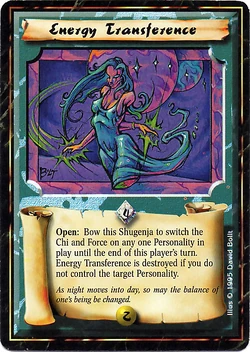 Energy Transference Card L5r Legend Of The Five Rings Wiki Fandom