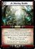 A Moving Battle-card