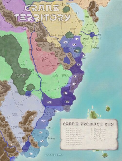 Crane Clan Provinces