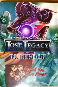 Lost Legacy rulebook cover