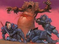 Crab dying to bring Oni down