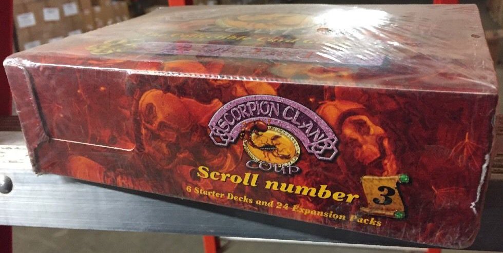 Scorpion Clan Coup, Scroll 3 CCG set | L5r: Legend of the Scorpion Clan Coup, Scroll 3 CCG set | L5r: Legend of the