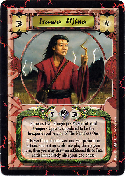 Isawa Ujina Inexp/card | L5r: Legend of the Five Rings Wiki